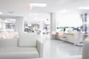 krankenhaus medizinisches interieur unscharfer hintergrund foto