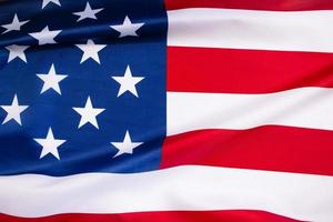 Hintergrund der amerikanischen Flagge. konzept für unabhängigkeit, gedenktag oder arbeitstag. Kultur der USA. Sternenbanner. foto