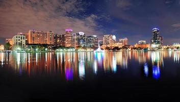 Orlando Nacht Panorama foto