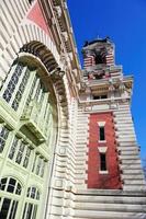 große halle der ellis island in new york city foto