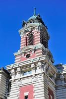 große halle der ellis island in new york city foto