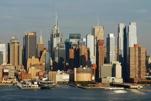 Skyline von New York Times Square foto