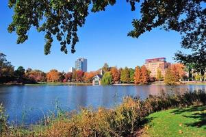 new york city central park herbst foto