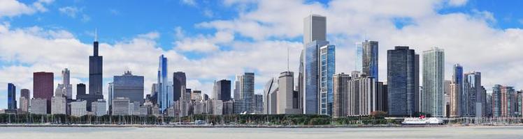 Chicago City Skyline-Panorama foto