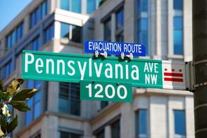 Pennsylvania Avenue, Washington DC. foto