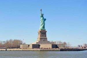 New York City Manhattan Freiheitsstatue foto