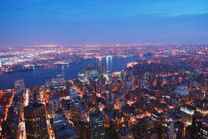 new york city manhattan-skyline foto