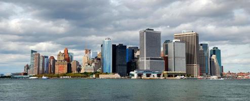 Skyline der Innenstadt von New York City, Manhattan foto