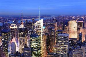 New York City Manhattan Times Square Night foto