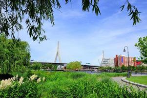 blick auf das stadtbild von boston foto