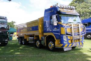 Whitchurch, Shropshire, Juni 2022 – Truck Show foto