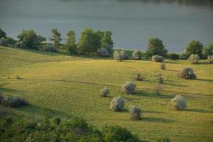 Fotografie mit schöner Natur aus Moldawien im Sommer. Landschaft in Europa. foto