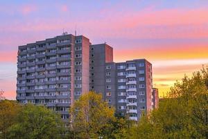 wohnhaus in leherheide bremerhaven deutschland. foto