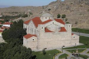 Kirche der Heiligen Dreifaltigkeit in der Stadt Sivrihisar, Eskisehir, Türkei foto