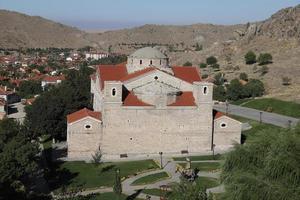 Kirche der Heiligen Dreifaltigkeit in der Stadt Sivrihisar, Eskisehir, Türkei foto
