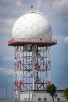 Doppler-Radar im Flughafen foto