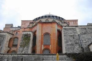 Hagia Sophia in Sultanahmet, Istanbul, Türkei foto