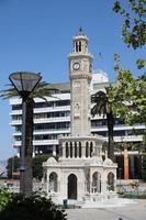 Uhrturm von Izmir in Izmir, Türkei foto