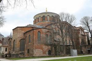 hagia irene kirche in istanbul, türkei foto