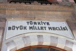 Museum der Republik in Ankara, Türkei foto