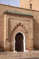 Kutubiyya-Moschee in Marrakesch, Marokko foto