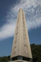 Obelisk von Theodosius in Istanbul, Türkei foto