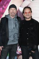 los angeles 12.12. - the edge, bono bei der sing 2 premiere im griechischen theater am 12.12.2021 in los angeles, ca foto