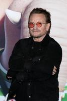 los angeles 12 dez - bono bei der sing 2 premiere im griechischen theater am 12. dezember 2021 in los angeles, ca foto