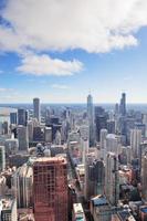 Chicago Luftaufnahme foto