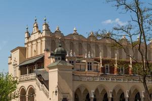 Sukiennice-Gebäude in Krakau, Polen foto