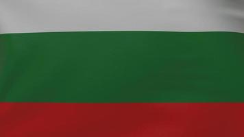 Textur der bulgarischen Flagge foto