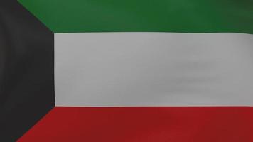 Kuwait-Flagge Textur foto