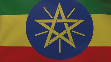 Äthiopien-Flagge Textur foto
