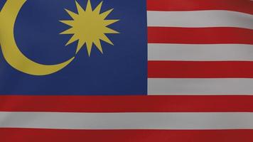 Textur der malaysischen Flagge foto