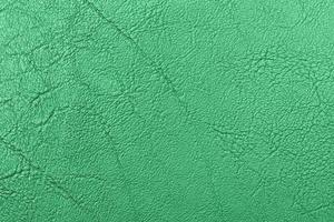 grüner lederner texturhintergrund foto