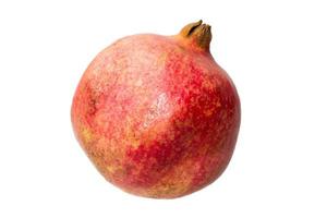 Granatapfel auf Weiß foto