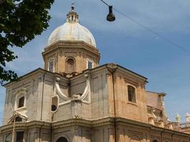 große Kirche im Zentrum von Rom, Italien. foto