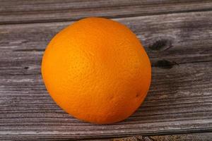 süße reife saftige Orangenfrucht foto