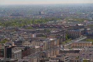 Warschauer Skyline mit Warschauer Türmen foto