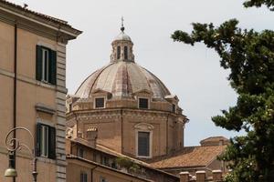 große Kirche im Zentrum von Rom, Italien. foto