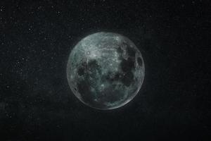 der Mond und der Weltraum foto