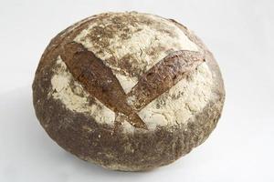 rundes rustikales Brot