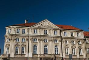 Stadtzentrum von Warschau, Polen foto