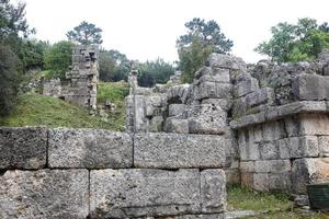 Phaselis-Ruinen in der Türkei foto