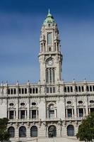 Rathaus von Porto, Portugal foto