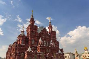 Historisches Museum in Moskau foto