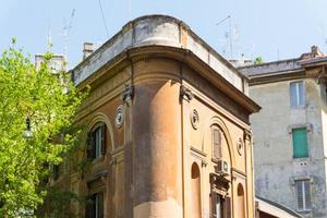 Rom, Italien. typische architektonische Details der Altstadt foto