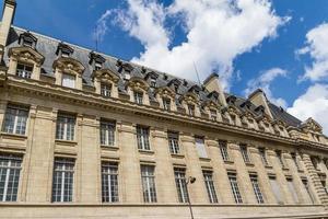 die sorbonne oder universität von paris in paris, frankreich. foto
