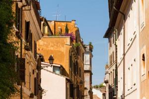 Rom, Italien. typische architektonische Details der Altstadt foto