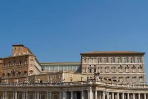 Gebäude im Vatikan, dem Heiligen Stuhl in Rom, Italien. Teil des Petersdoms. foto